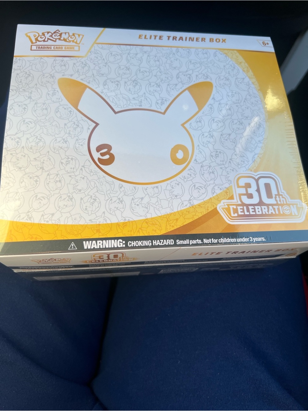 Pokemon 30th Celebration Elite Trainer Box - White & Gold